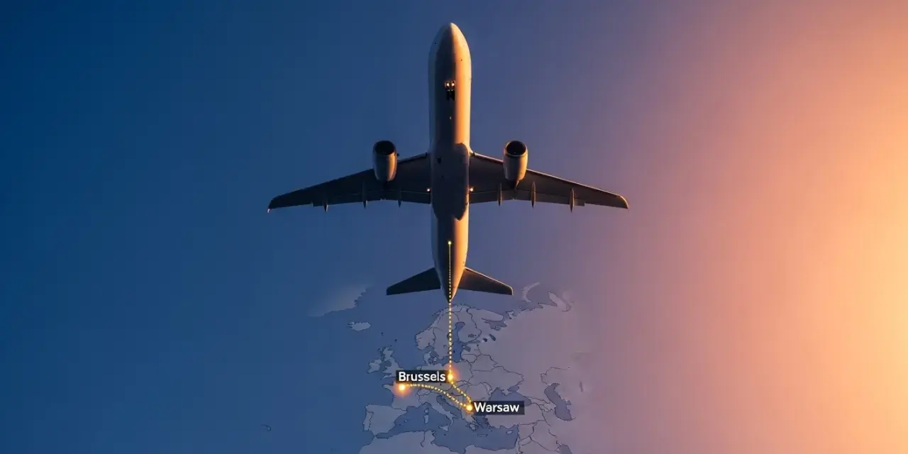 Ile trwa lot z Brukseli do Warszawy? Czas, który warto znać