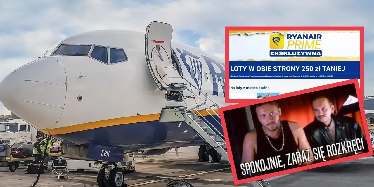 Rezerwuj tanie loty na www ryanair co uk i unikaj wysokich cen