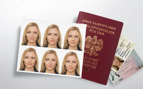 Zdjęcia do paszportu i polski paszport.