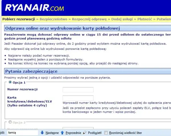 Czy trzeba drukować kartę pokładową Ryanair? Sprawdź, aby uniknąć problemów