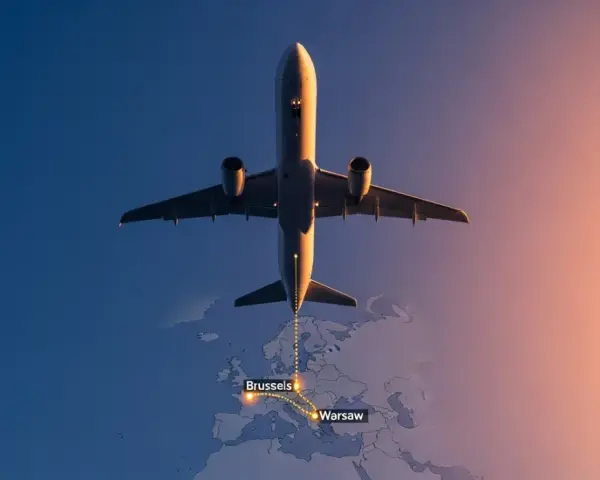 Ile trwa lot z Brukseli do Warszawy? Czas, który warto znać