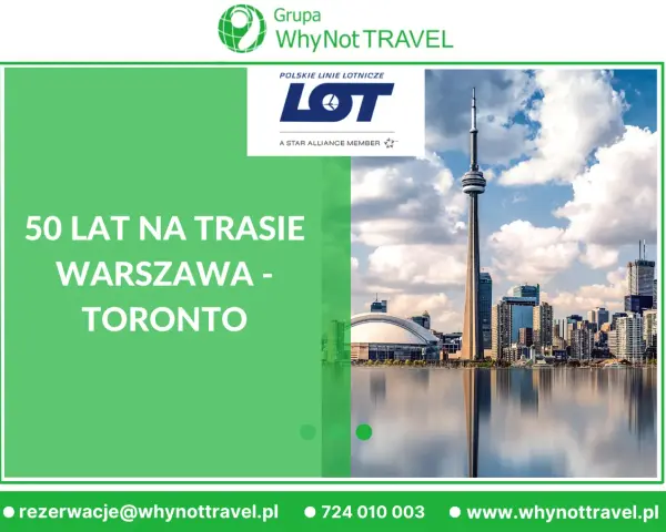 Ile trwa lot z Warszawy do Toronto? Odkryj czas podróży i więcej