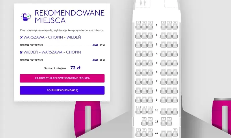 Ile jest miejsc w samolocie Wizz Air? Sprawdź, zanim zarezerwujesz!