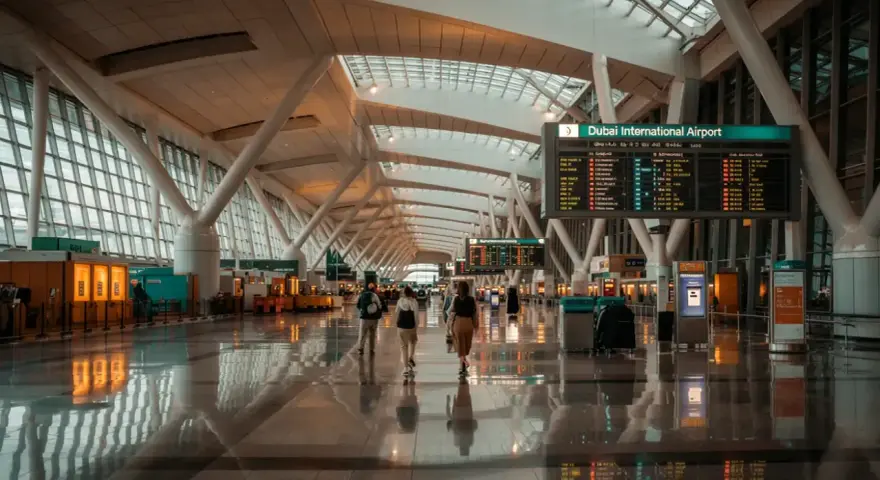 Jak wygląda przesiadka na lotnisku w Dubaju - co musisz wiedzieć