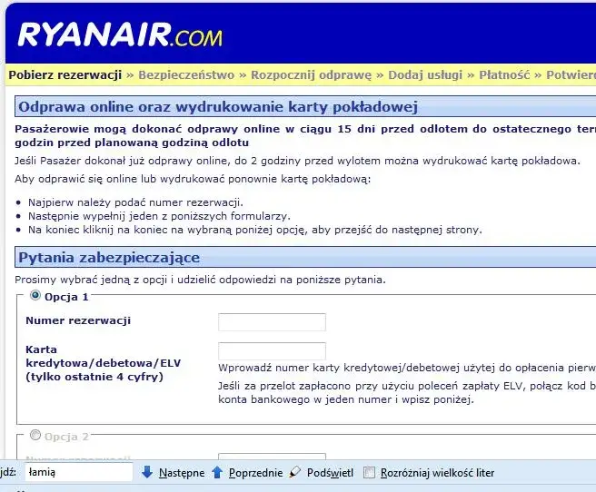 Zdjęcie Odprawa Ryanair do kiedy? Uniknij dodatkowych opłat na lotnisku